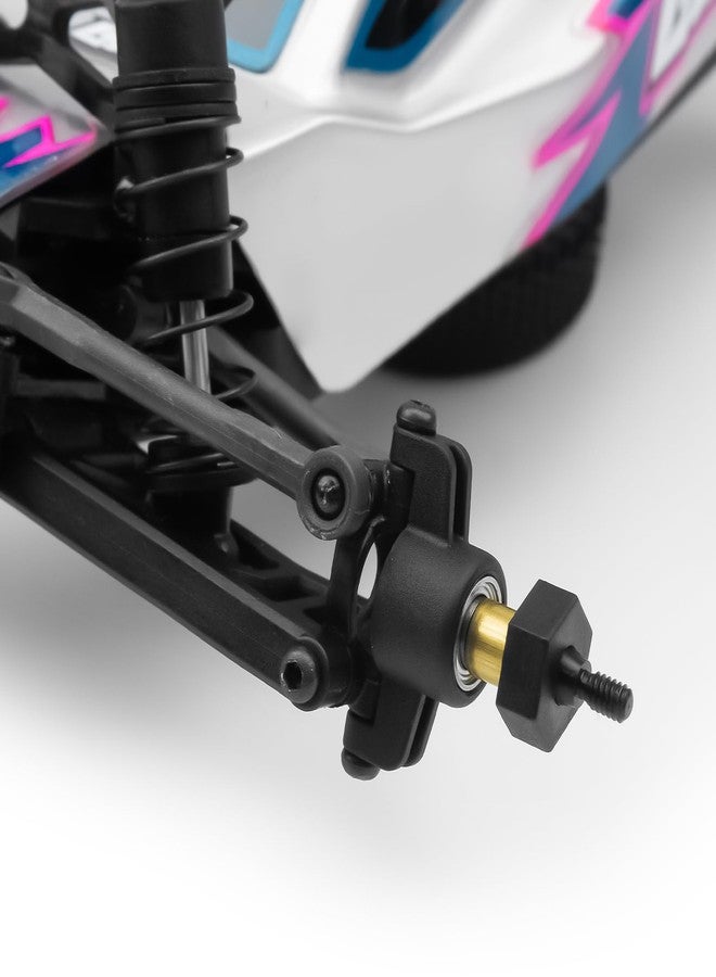 JGGZONE Hard Steel 1144 Front & Rear Axle Drive Shafts (+3mm Wide)/(+5mm Wide) CVD Driveshafts Upgrades Parts Accessories for 1/24 RC Crawler Car Losi Micro-B Buggy Replace (+3MM Wide) - Image 5